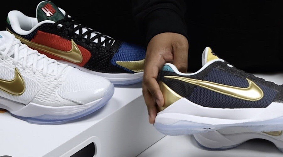 Size 10.5 - Nike Zoom Kobe 5 Protro x Undefeated What If Pack