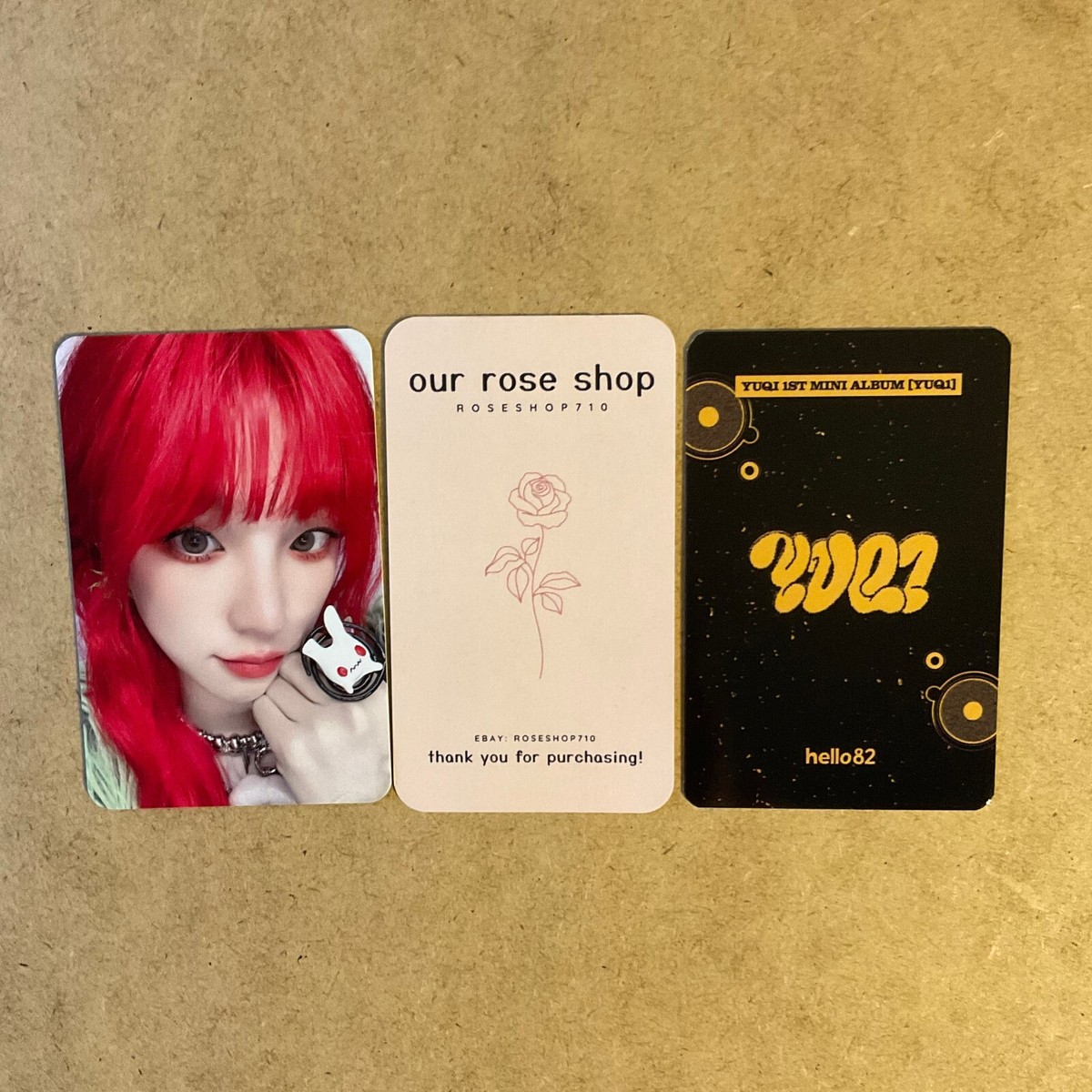 YUQI (G)I-DLE GIDLE 1st Mini Album YUQ1 hello82 POB Exclusive