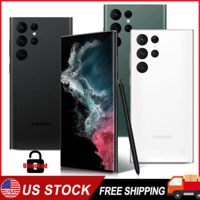 NEW in UNLOCKED SAMSUNG GALAXY S22 ULTRA 5G S908U GSM+CDMA ALL