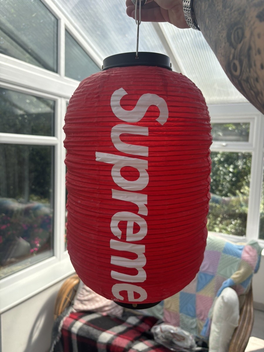 Supreme Box Logo Hanging Lantern Red FW19 | eBay UK