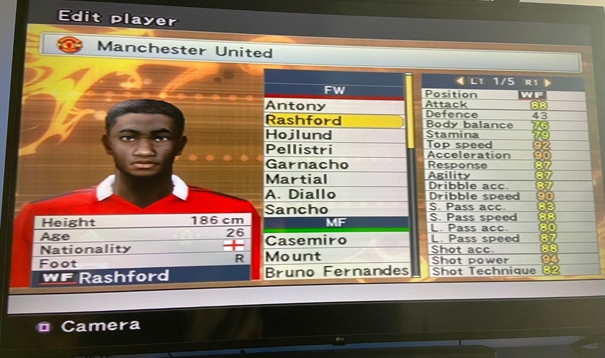 Season 2023-24* PES Pro Evolution Soccer 6 Option File PS2 Memory