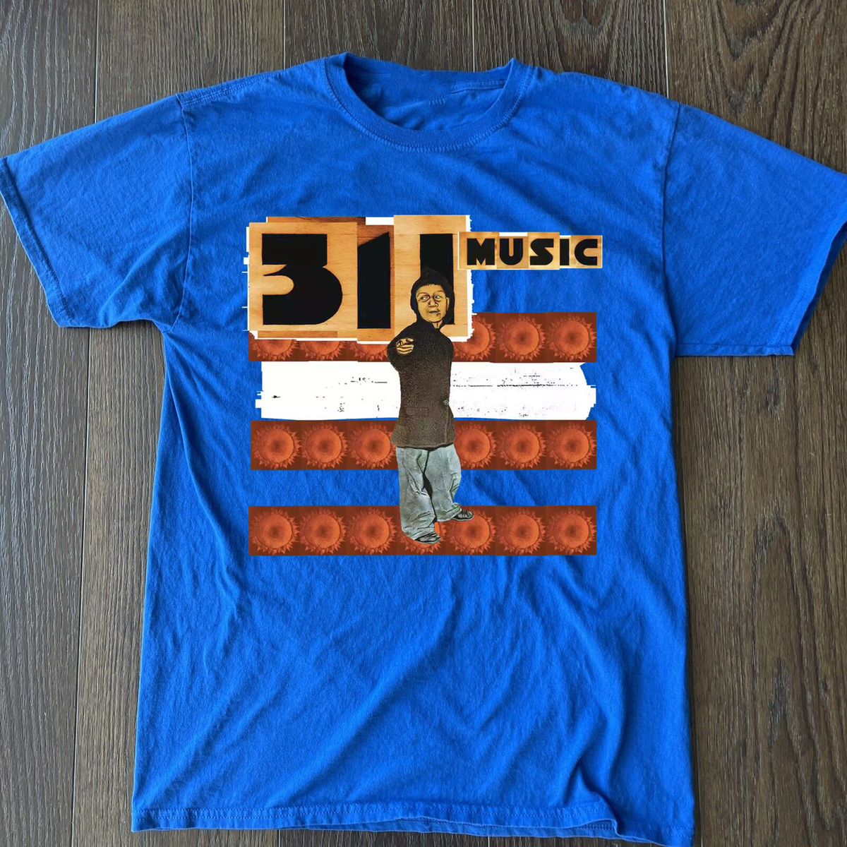 311 Band Gift For Fan Short Sleeve All Size Blue T-shirt | eBay