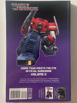 Transformers More Than Meets The Eye Official Guidebook Vol. 2