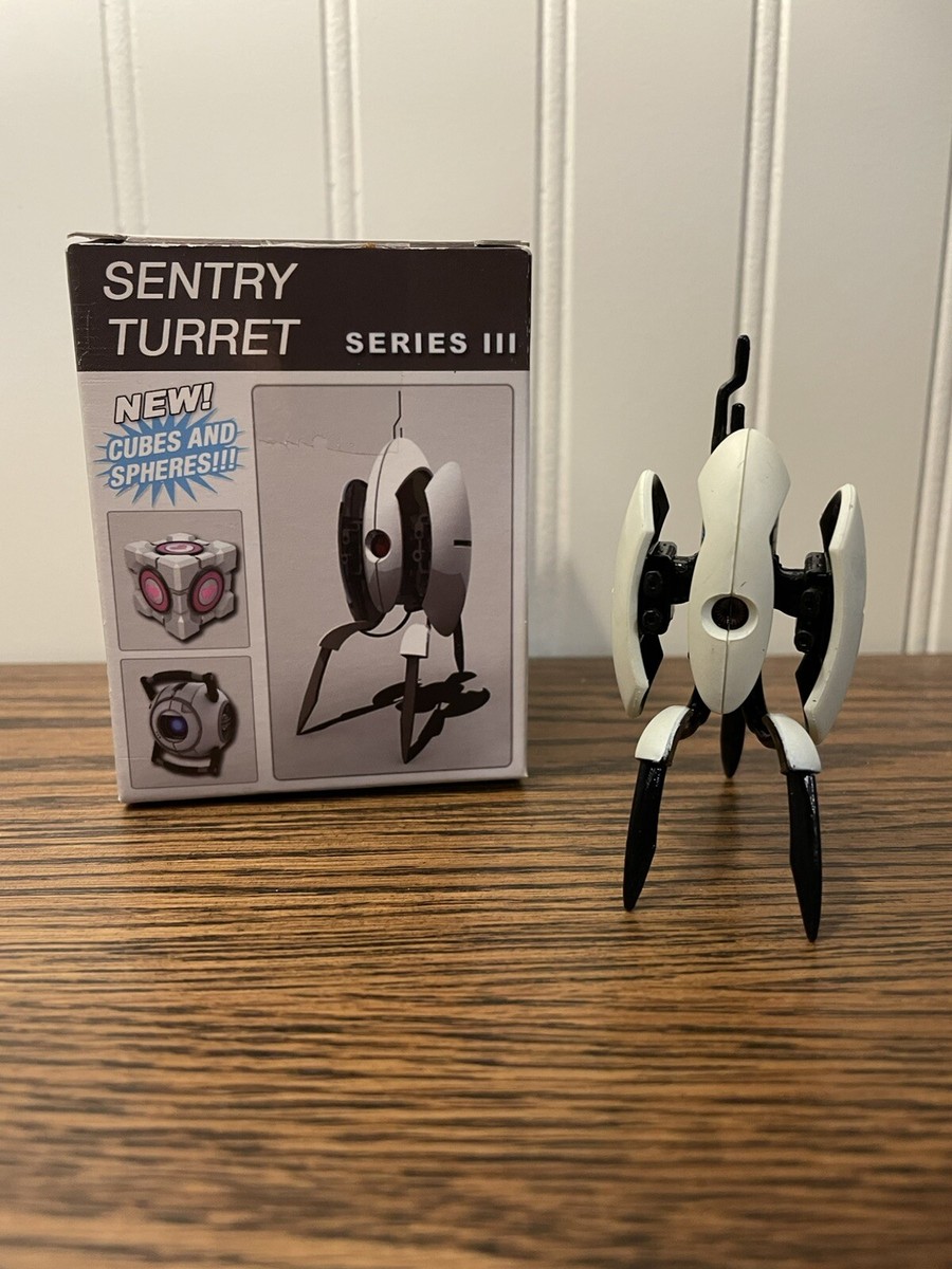 Portal 2 Series III (3) - Open White Sentry Turret - NECA Valve