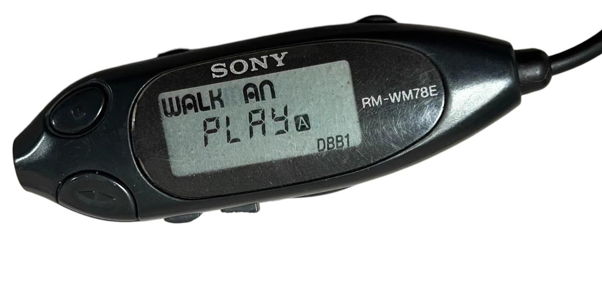 Remote Control For SONY Walkman WM-EX1 RM-WM78E | eBay