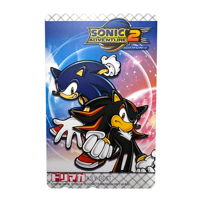 Sega Sonic Adventure 2 Telephone Card Dreamcast 2001 Japan Import