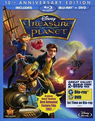 Treasure Planet: 10th Anniversary Edition [New Blu-ray] With DVD