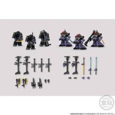 NEW BANDAI FW GUNDAM CONVERGE core Mobile Suit Black Tri Star zaku