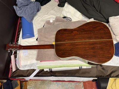 Acoustic Guitar EGIMA REAL J-25 Natural Made in Japan with Hard