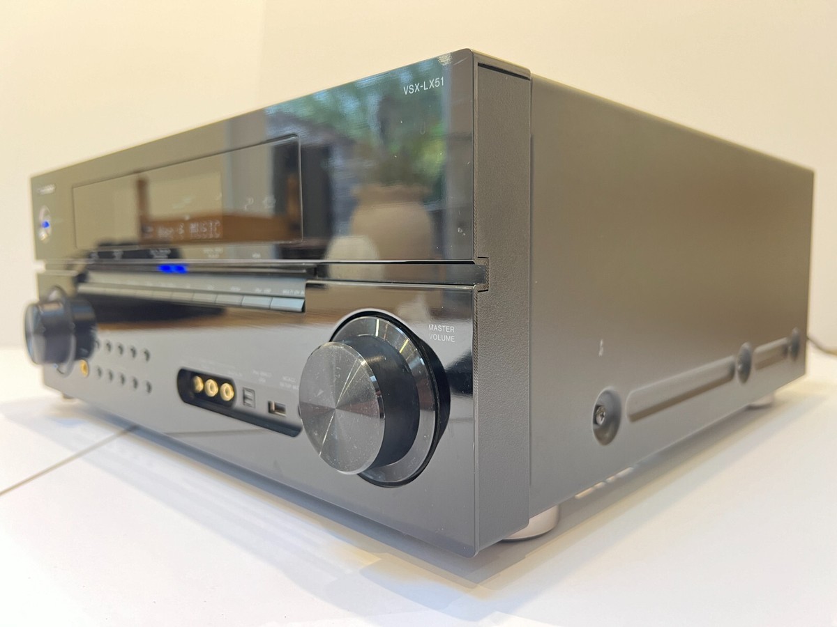 Pioneer VSX-LX51 Multi Channel AV Reciever Black with Remote | eBay