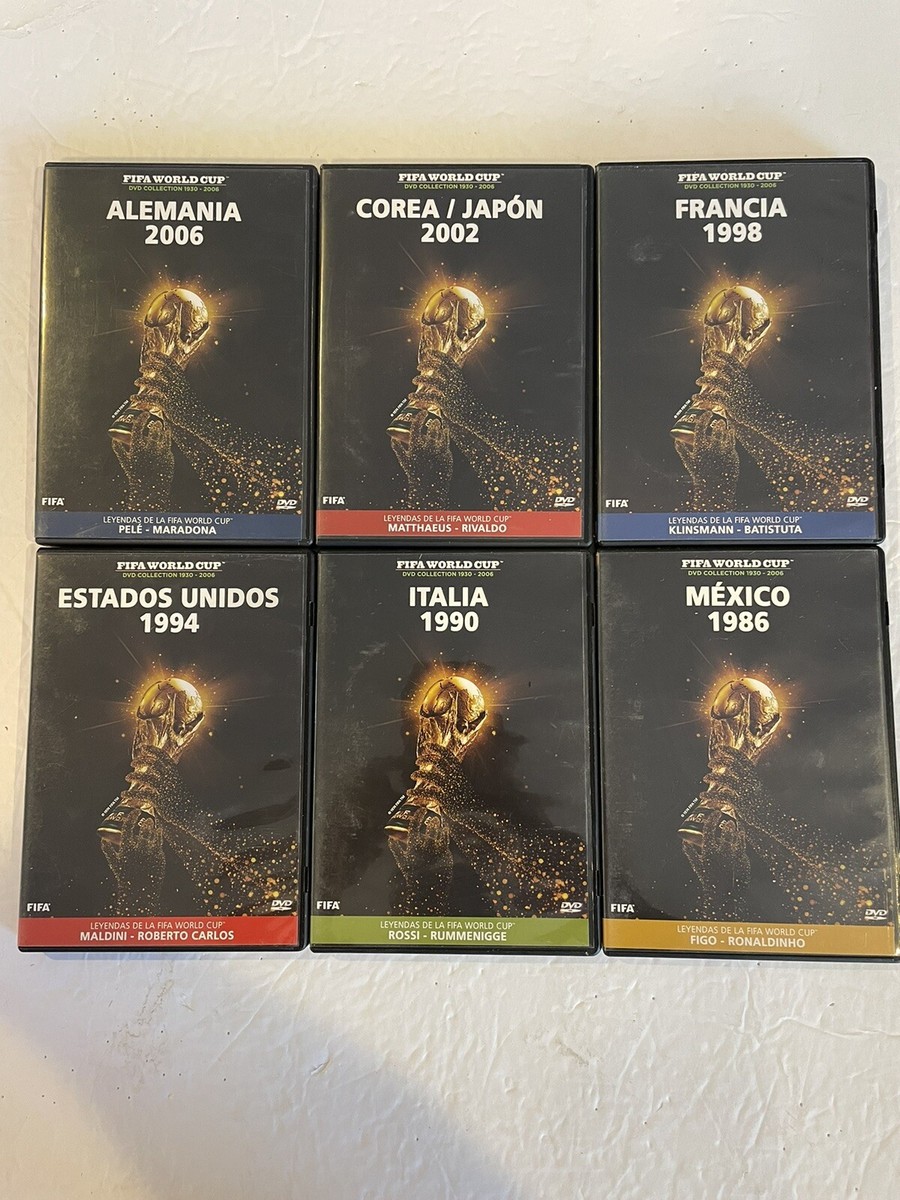 FIFA World Cup DVD Collection 1930-2006 15 Disc Set Complete Nice