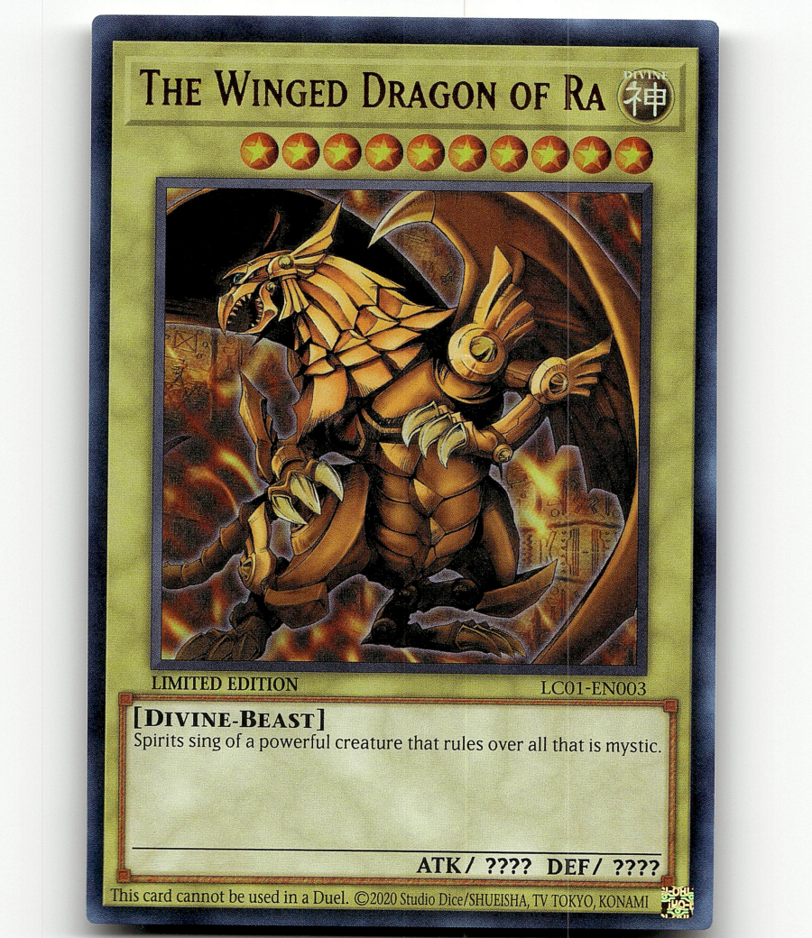 Yugioh The Winged Dragon of Ra Legendary Collection: 25th