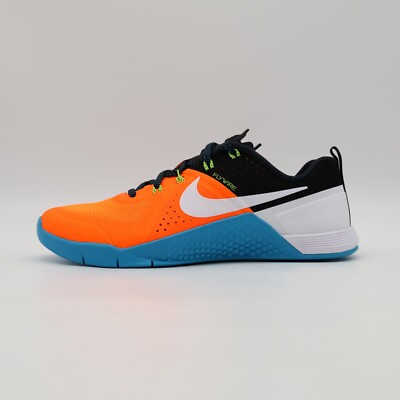 FQ1854-800 Nike Metcon 1 OG Total Orange Blue Lagoon Black White