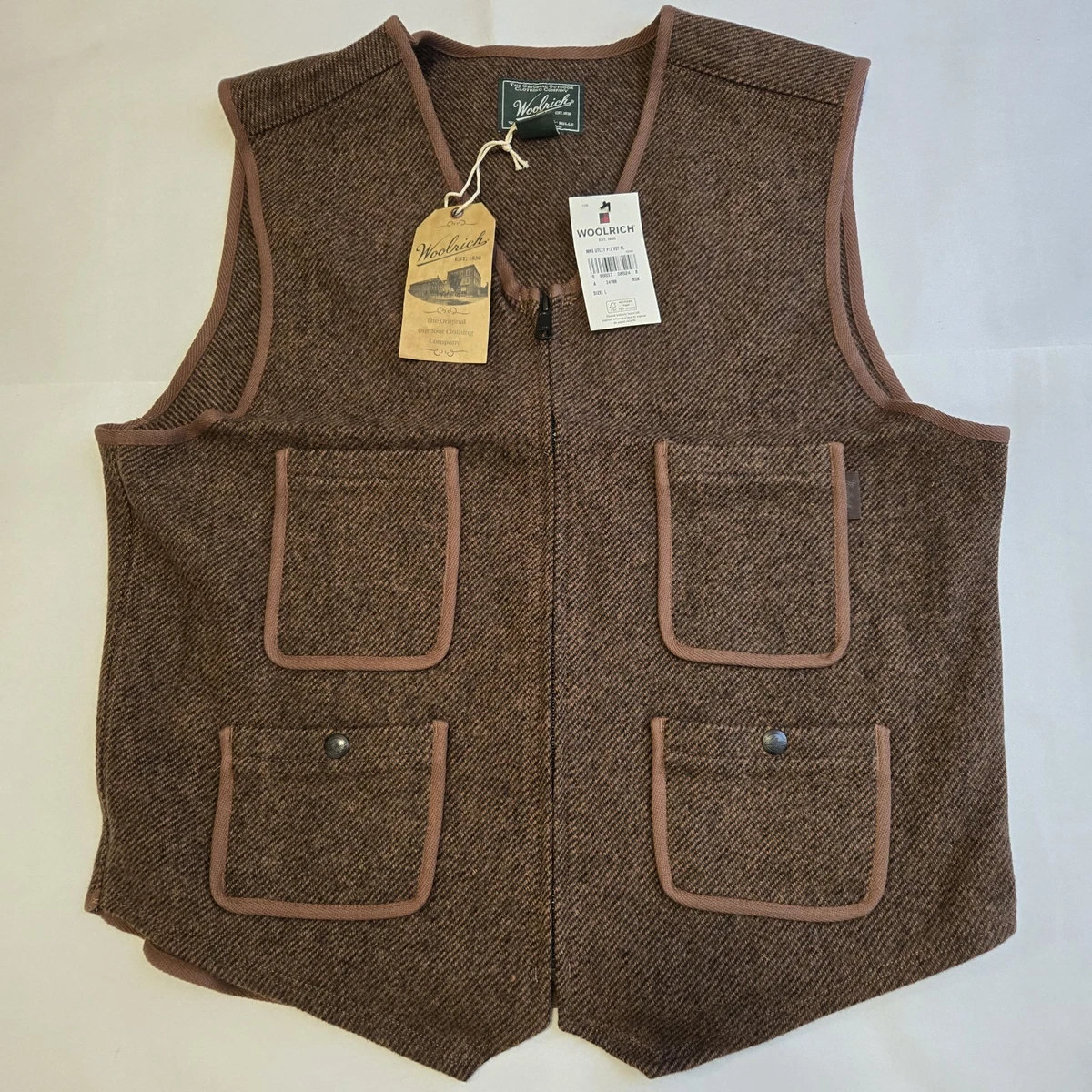 Woolrich Zip Vests for Men for Sale - Shop New & Used - eBay