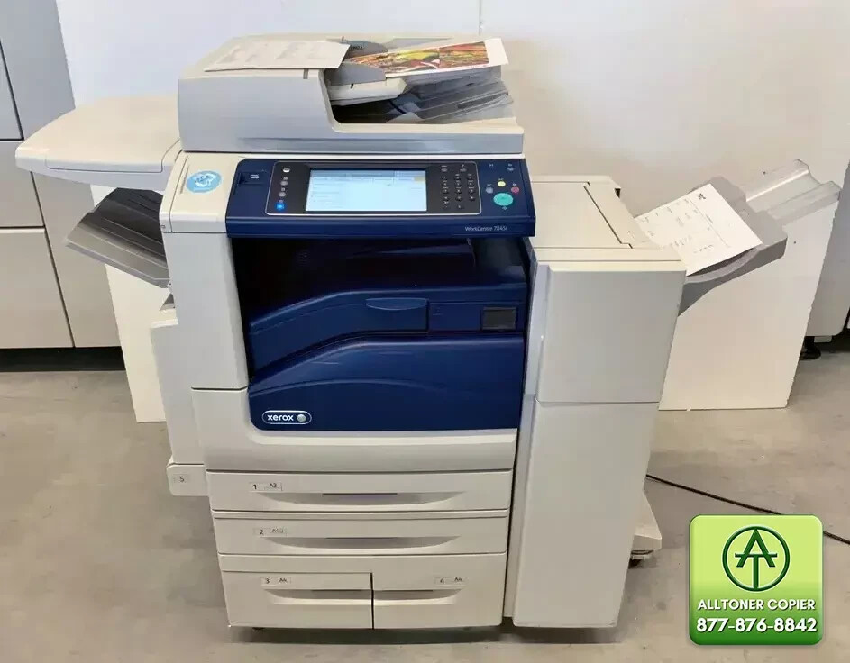 Xerox WorkCentre 7830 Color A3 MFP Printer Scan Copier Fax Ofc