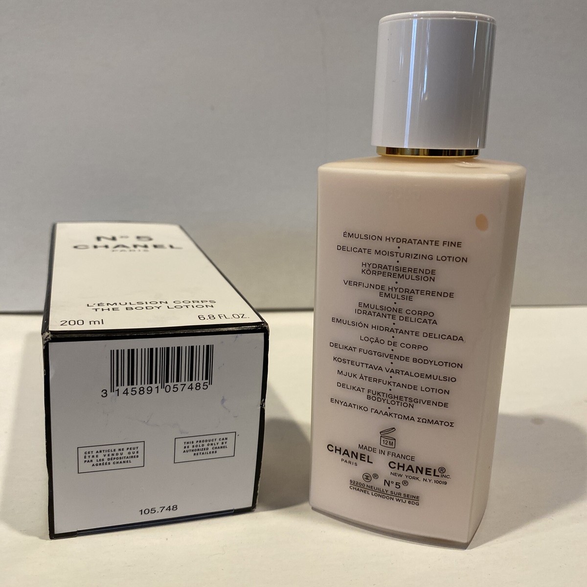 CHANEL N° 5 Women 6.8oz / 200ml The Body Lotion | eBay