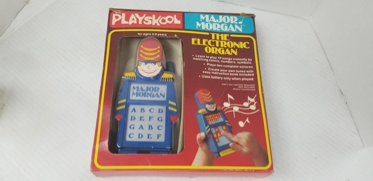 Vintage 1979 Playskool Major Morgan The Electronic Organ Boxed