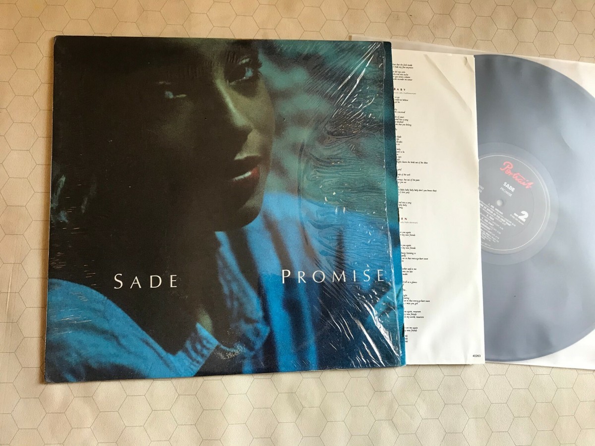 Sade Promise Vinyl LP 1985 portrait CBS FR40263 original sweetest