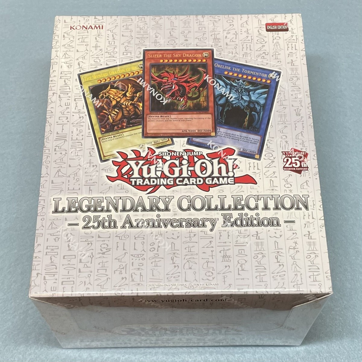 Yugioh Legendary Collection 25th Anniversary Edition Display Box