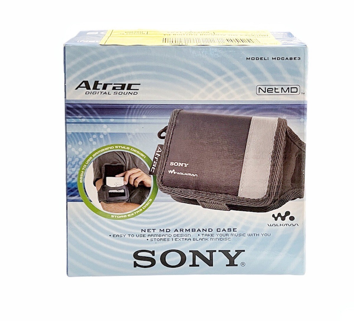 NEW Sony Walkman Atrac Net MD Portable MiniDisc Armband Carry Case