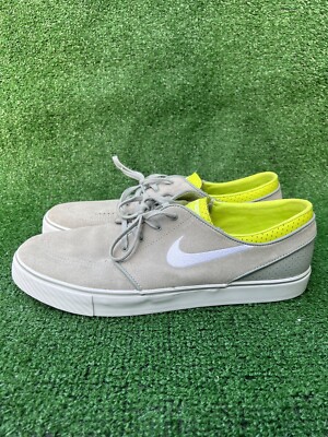 Nike Zoom Stefan Janoski Base Grey/White-Venom Green US Mens Size