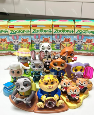 Miniso Zootopia Sit Nicely Series Blind Box Confirmed Figure Judy