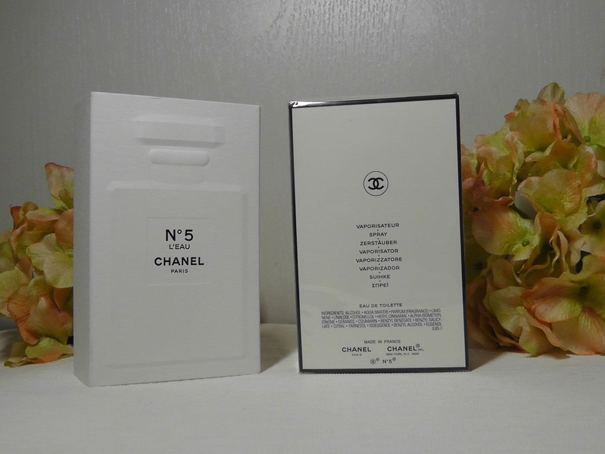 CHANEL N°5 L'EAU Eau de Toilette Spray Size 100ml / 3.4oz***NEW