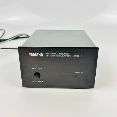 Yamaha APD-1 Natural Sound RF Demodulator for Laserdisc Player