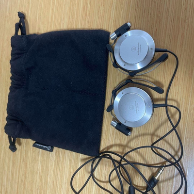 Audio-Technica ATH-EM700 SV In-Ear Clip-On Headphones Silver Ver