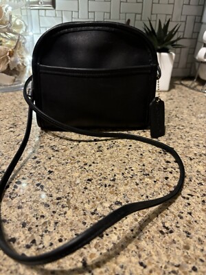 COACH Vintage Abbie Crossbody Shoulder Bag 9017 Black | eBay