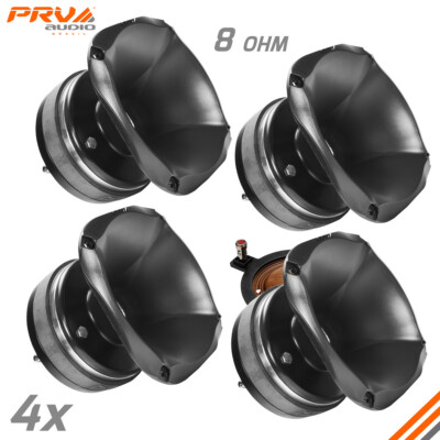 4x PRV 2″ Midrange Vocal Compression Horn Driver Car Audio