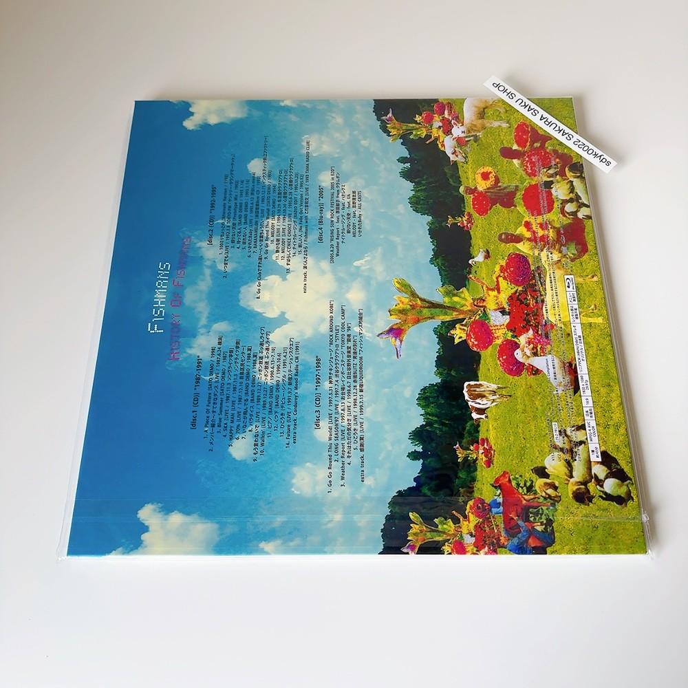 Fishmans HISTORY Of Fishmans Limited Edition 3CD w/ Blu-ray UICZ