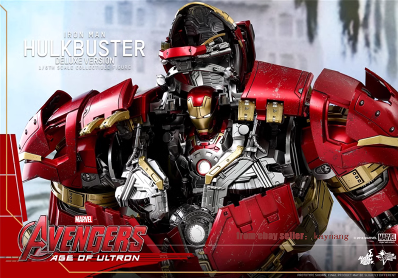 Hot Toys MMS510 Iron Man Hulkbuster Deluxe Version 1/6 Scale