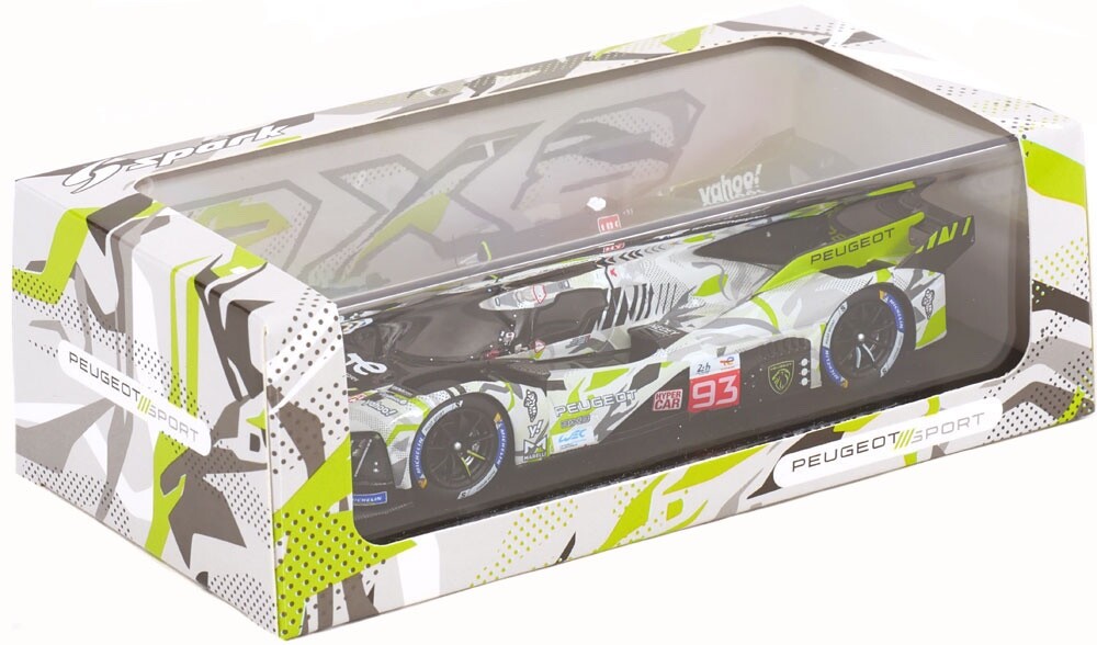 自動車 1/43 Spark 9X8 Peugeot Le Mans 2024 #93 Spark S9126 Peugeot