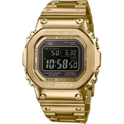 Casio G-Shock GMW-B5000GD-9JF Gold Full Metal Solar Digital Men`s