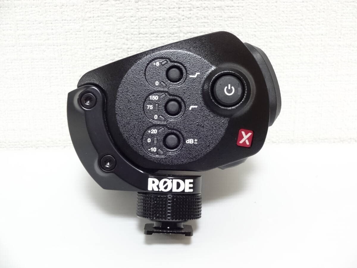 Rode Stereo VideoMic X Broadcast-Grade On-Camera Microphone Fully