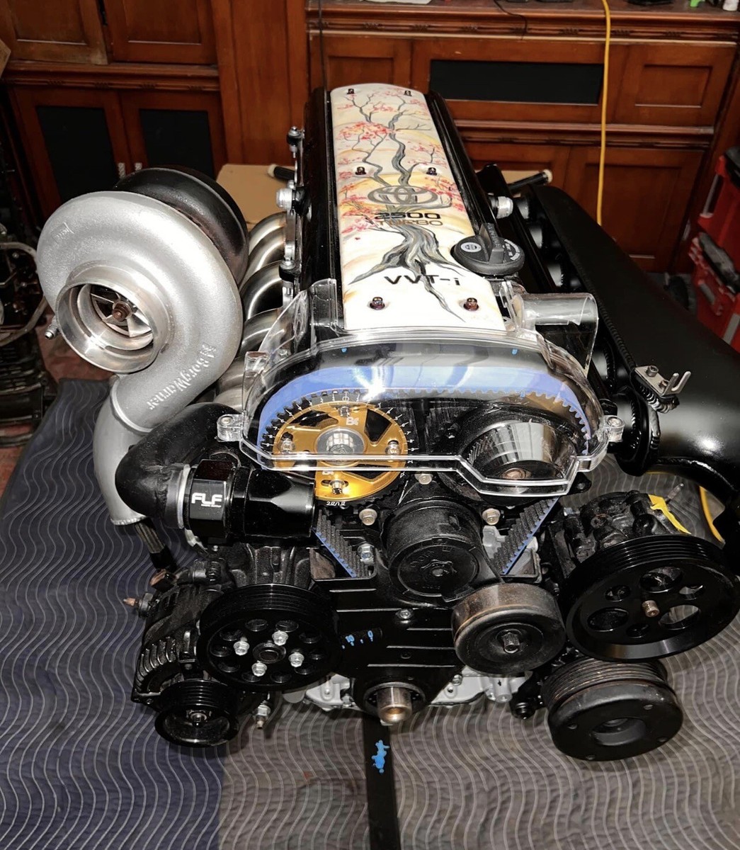 1JZ VVTI GTE CLEAR CAM TIMING BELT COVER FIT TOYOTA CHASER JZX100