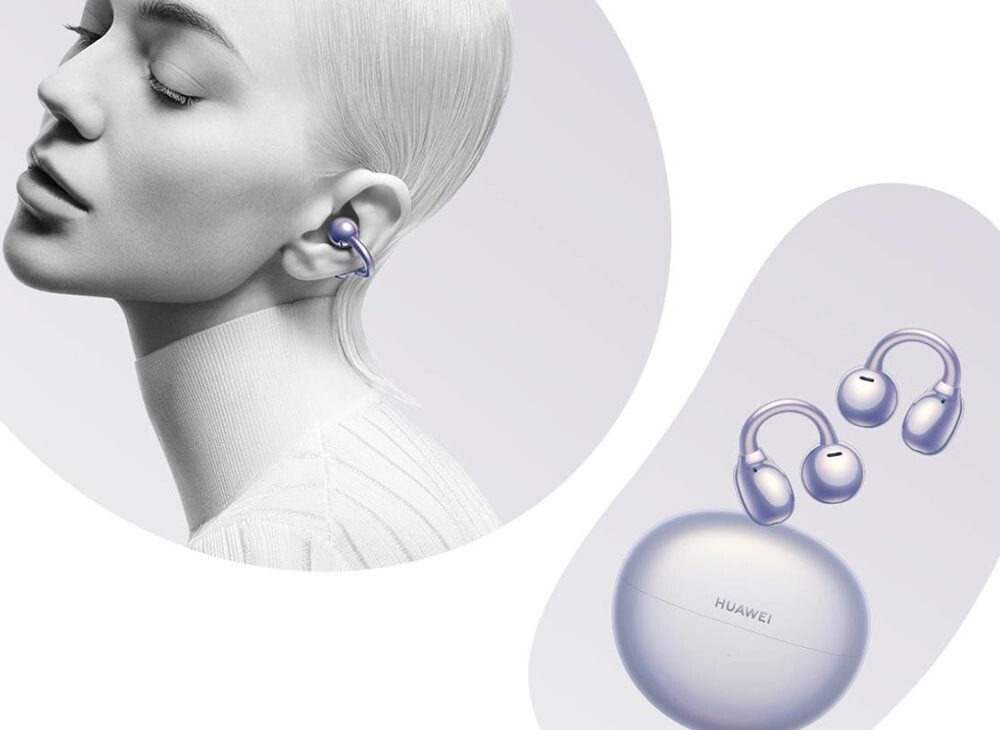 Huawei FreeClip Headsets Wireless Bluetooth 5.3 Earphone Clip-on