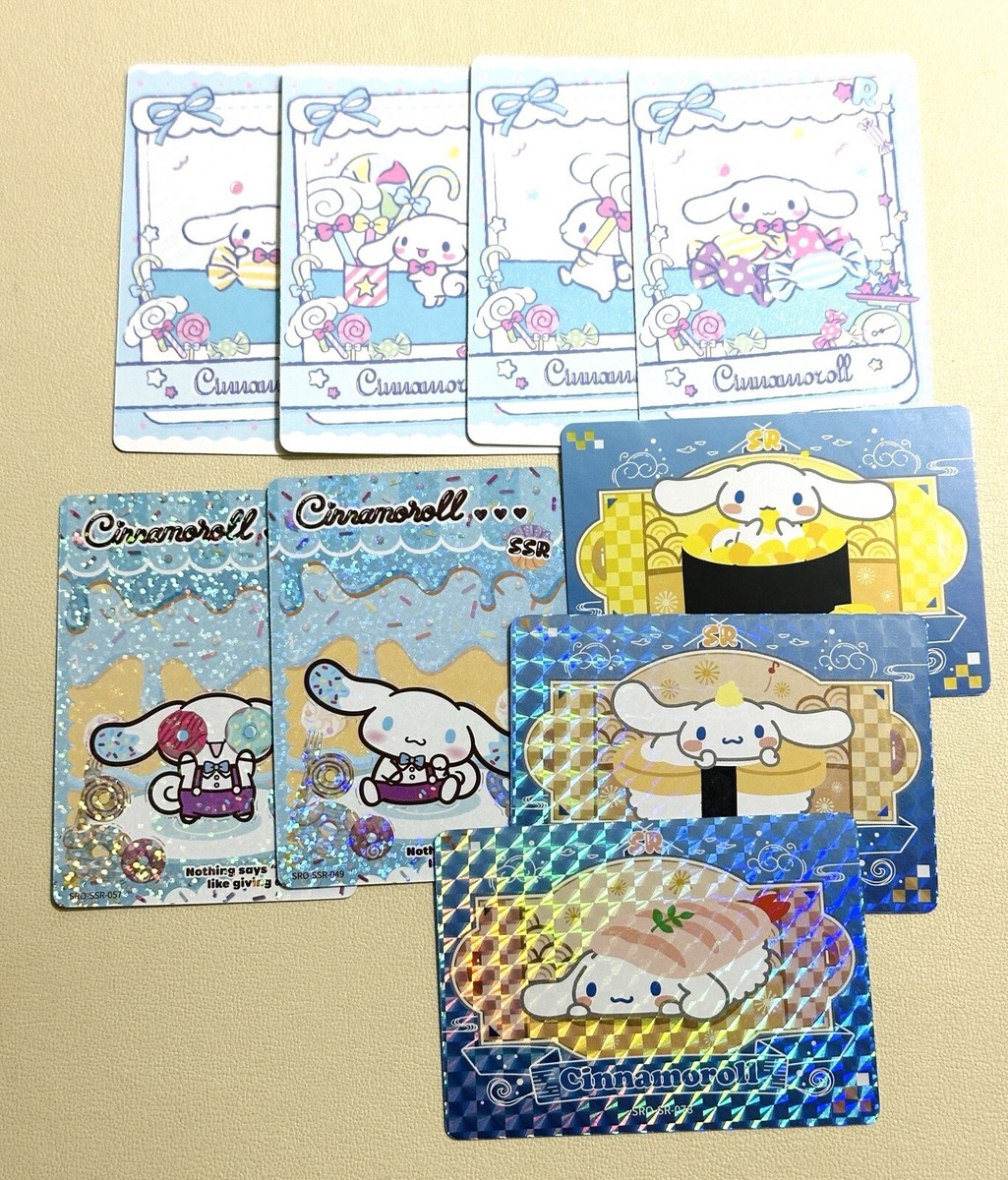 ❤️ 2024-25 Cinnamoroll Sanrio Photo Safety Film R SR SSR insert