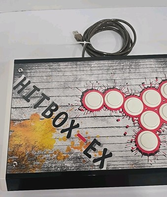 Hitbox Hit Box Arcade Controller Leverless From Japan TESTED WORKS