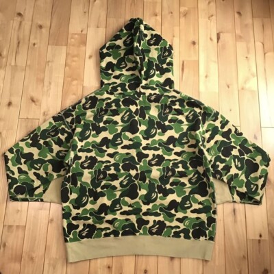 BAPE GIANT ABC CAMO FULL ZIP HOODIE A Bathing Ape Size XL | eBay