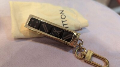LOUIS VUITTON × Supreme Dice Key Chain Brown/Gold MP2072 LV Japan