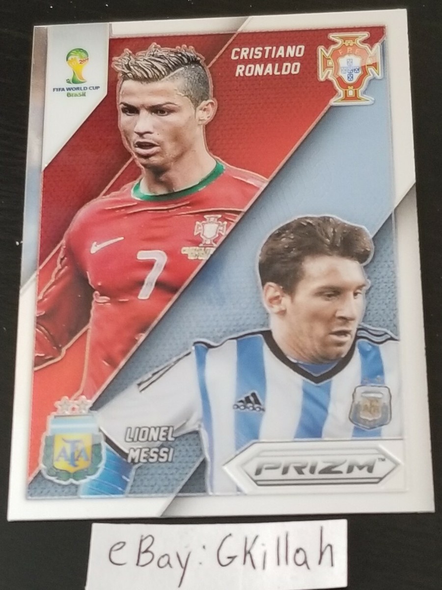 2014 Panini Prizm World Cup Matchups Lionel Messi Cristiano