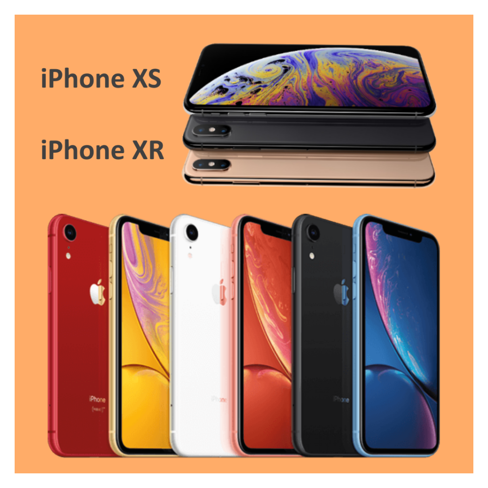 Apple iPhone XS/XR Unlocked 64GB/256GB - Space Gray/Gold - Free