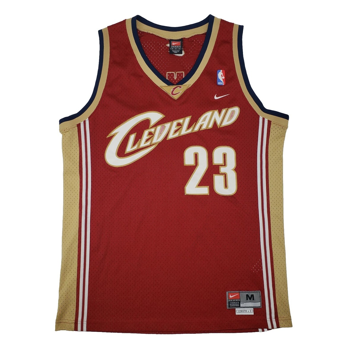 Vintage 2003 Nike Lebron James Cleveland Cavaliers Jersey Swingman