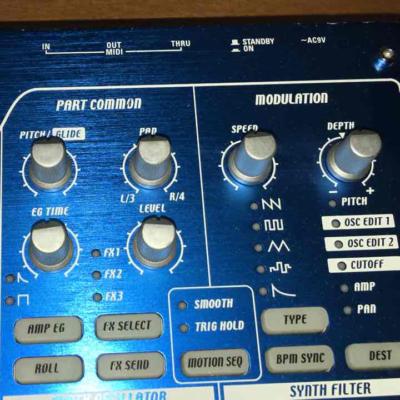 KORG Music Production Groovebox Sampler Electribe EMX-1 MX Used