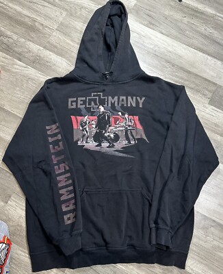 Vintage Rammstein Germany Mens Size 2XL Hoodie RARE Promodoro | eBay