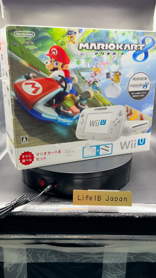 Nintendo Wii U Mario Kart 8 Bundle White/Shiro 32GB Home Console