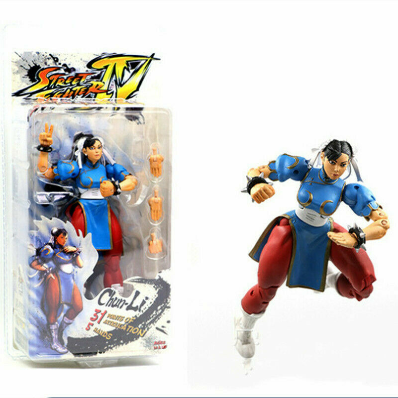 NECA Chun-Li Street Fighter IV Series 2 - Player Select - Action