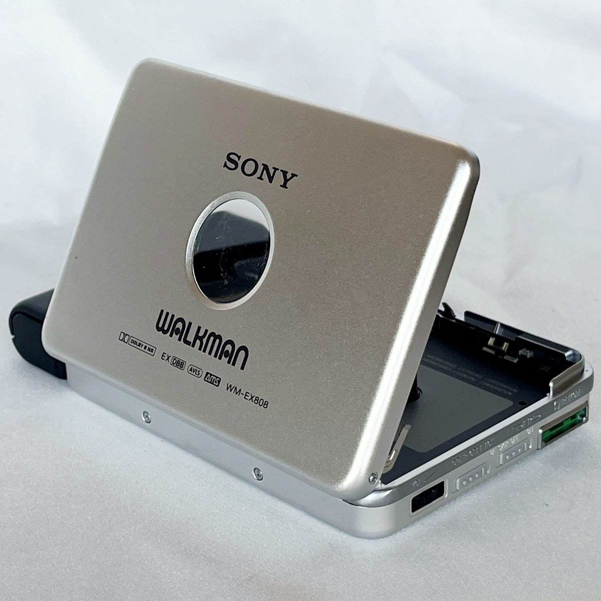 SONY WM-EX808 1993 Walkman W/Accessories Cassette Player Made in